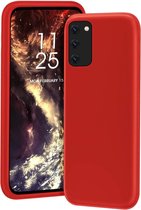 Samsung Galaxy S20 hoesje siliconen - rood
