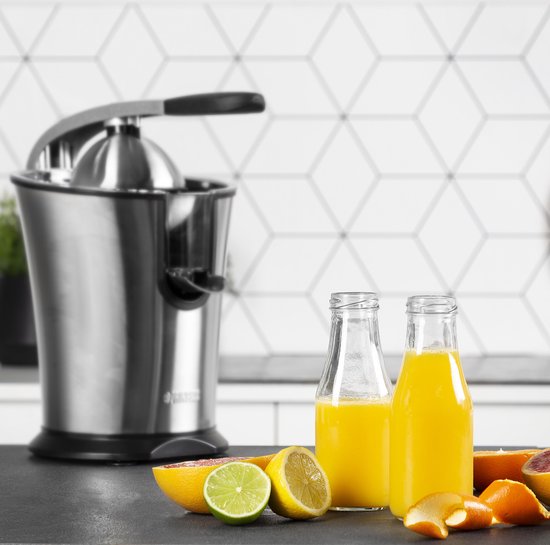 Princess Master Juicer Pro 201860 - Elektrische Citruspers - Sinaasappelpers - Fruitpers - Professioneel - 300 Watt - RVS perskegel - instelbaar pulpfilter van Merkloos — afbeelding 3