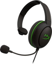 HyperX CloudX Chat Gaming Headset - Official Licensed Xbox One - Zwart/Groen