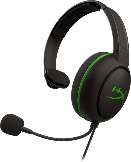 HyperX CloudX Chat Gaming Headset - Official Licensed Xbox One -  Zwart/Groen | bol.com