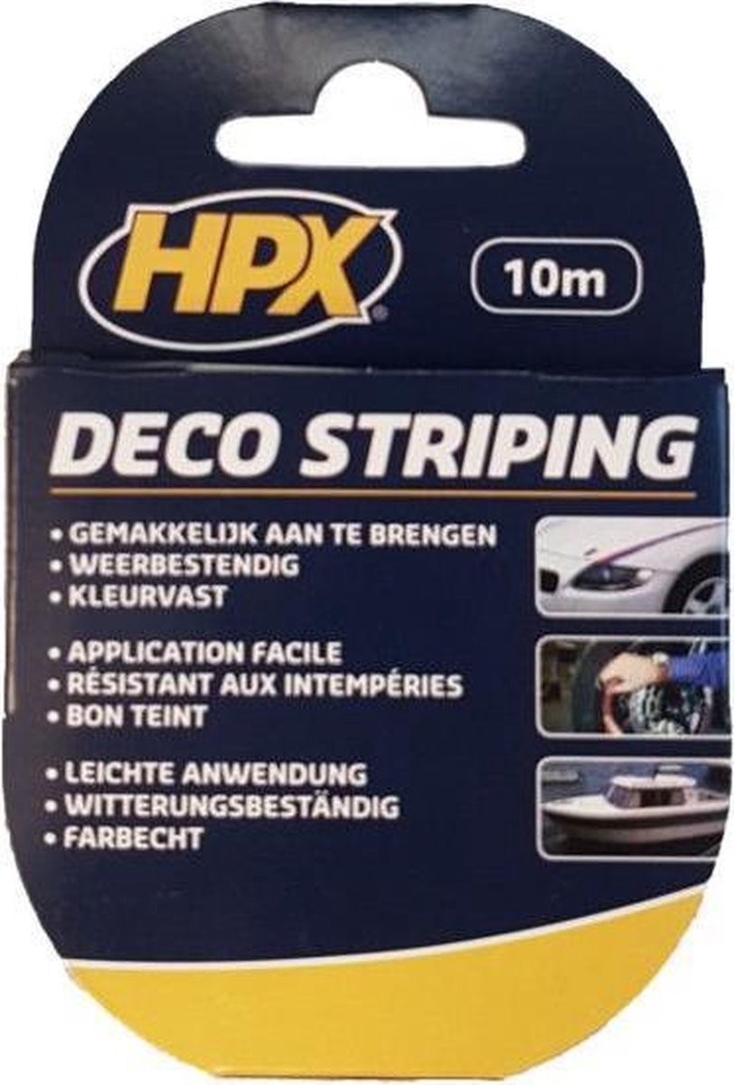 HPX Velgstriping HPX Solidline 6mm x 10m lichtblauw
