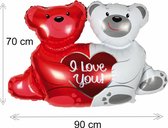 XL Folie Ballonnen - Feest Versiering - I Love You - Liefde