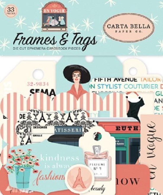 Carta Bella: En Vogue Frames & Tags (CBEV103025)