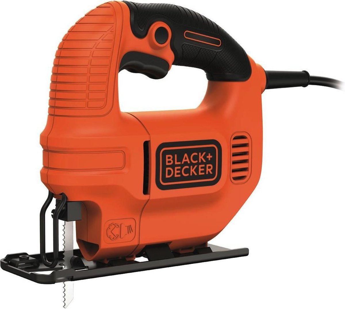 BLACK+DECKER Compacte 400W decoupeerzaag. rechte zaagsneden. bochten en 45° afschuinen - KS501-QS – foto 3
