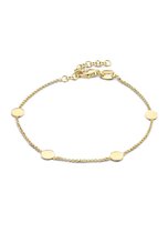 Casa Jewelry Armband Bizou - Goud Verguld - Gouden Armband. Ontdek nu de collectie Zilveren sieraden bij Casa Jewelry. Mix en Match je eigen creatie!