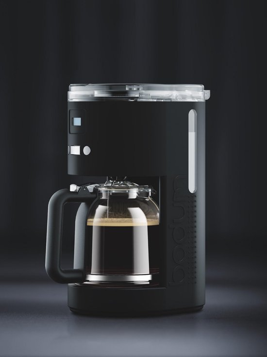 Bodum Bistro Programmeerbare elektrische Koffiezetapparaat - 12 kops - 1.5  l - Zwart | bol.com