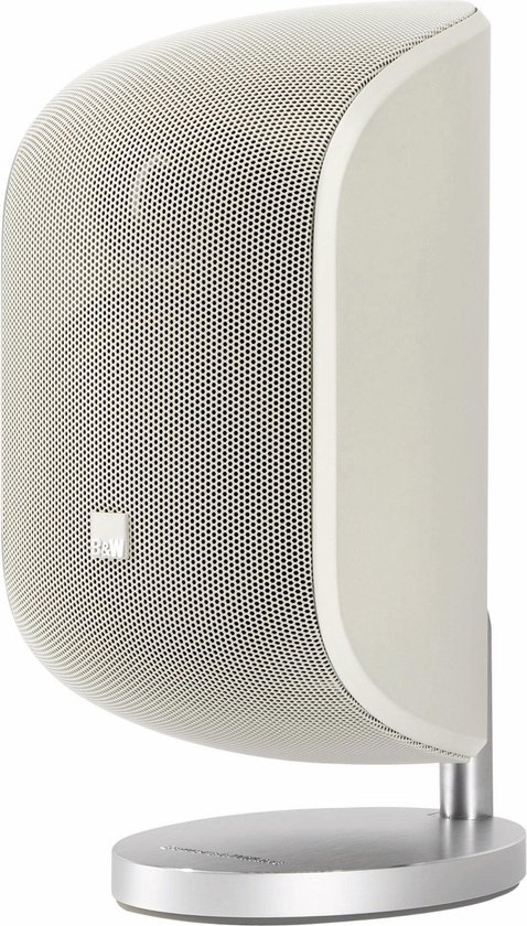 Bowers & Wilkins M-1 - Compacte Muur Speaker incl. Muurbeugel met  Kogelgewricht - Wit... | bol.com