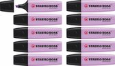 STABILO BOSS ORIGINAL Pastel - Markeerstift - Markeren Met Pastelkleuren - Lila Blush - Doos 10 stuks