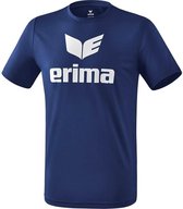 Erima Functioneel Promo T-Shirt Heren - New Navy | Maat: 3XL