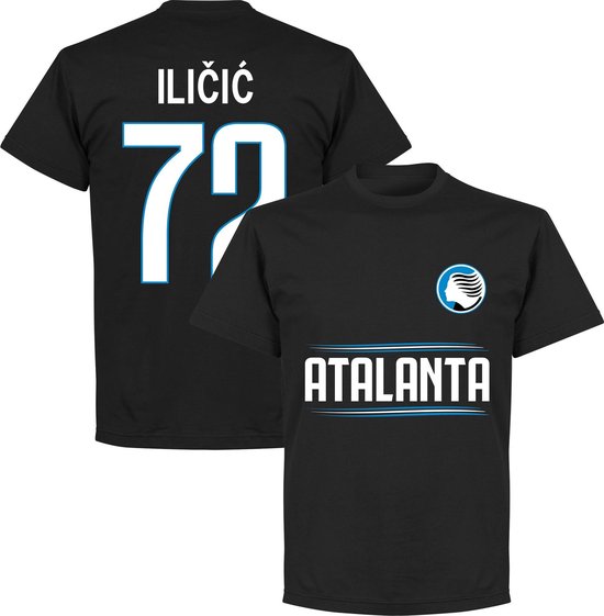 Atalanta Bergamo Ilici 72 Team T-shirt - Zwart - XL