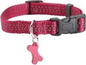 Bobby Halsband Reflectie Safe XS Fushia