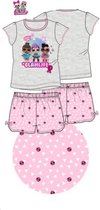 LOL Surprise pyjama - grijs - roos - maat 110 / 5 jaar
