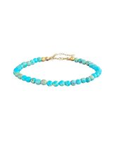 Lovelybracelets Armbandje Edelsteen Turqoise