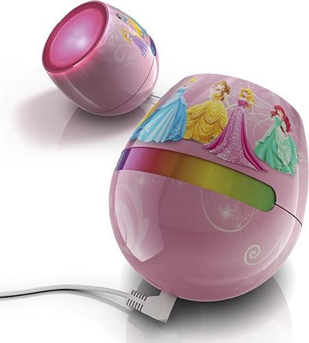 Philips Disney LivingColor Micro - Tafellamp - ø10 cm - Princess - Roze |  bol.com