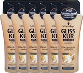 Gliss Kur Shampoo Ultimate Oil Elixir - Voordeelverpakking 6 Stuks
