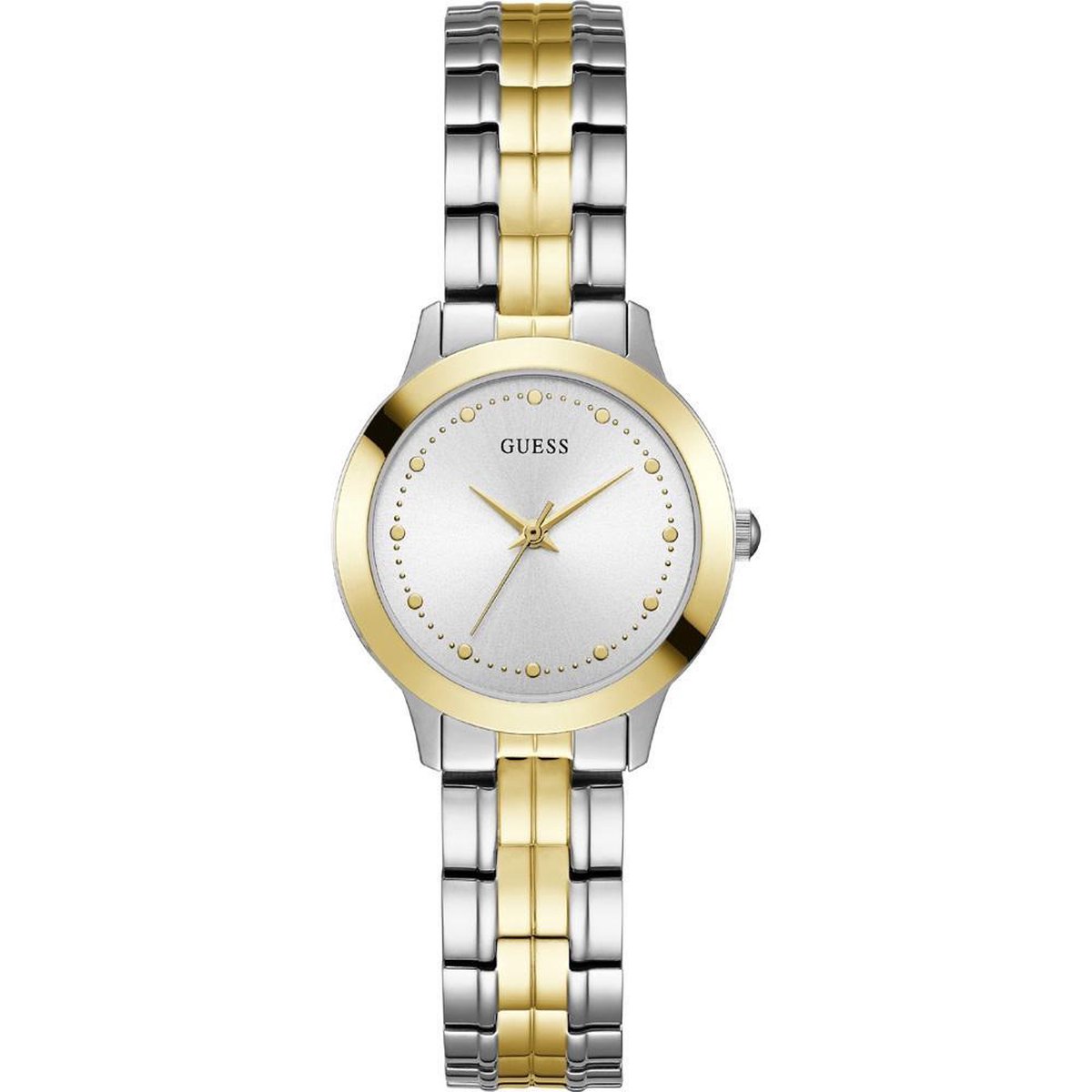 GUESS W0989L8 dames horloge 30 mm - Zilverkleurig