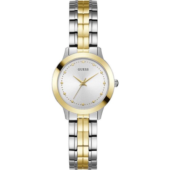 GUESS W0989L8 dames horloge 30 mm - Zilverkleurig