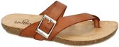 Yokono -Dames -  cognac/caramel - slippers & muiltjes - maat 37