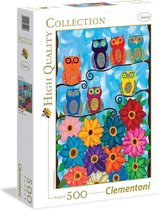 Clementoni Legpuzzel Uiltjes Hq 500 Stukjes