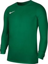 Nike Park VII LS  Sportshirt - Maat XS  - Unisex - groen Maat XS-116/128