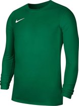 Nike Park VII LS  Sportshirt - Maat S  - Mannen - groen