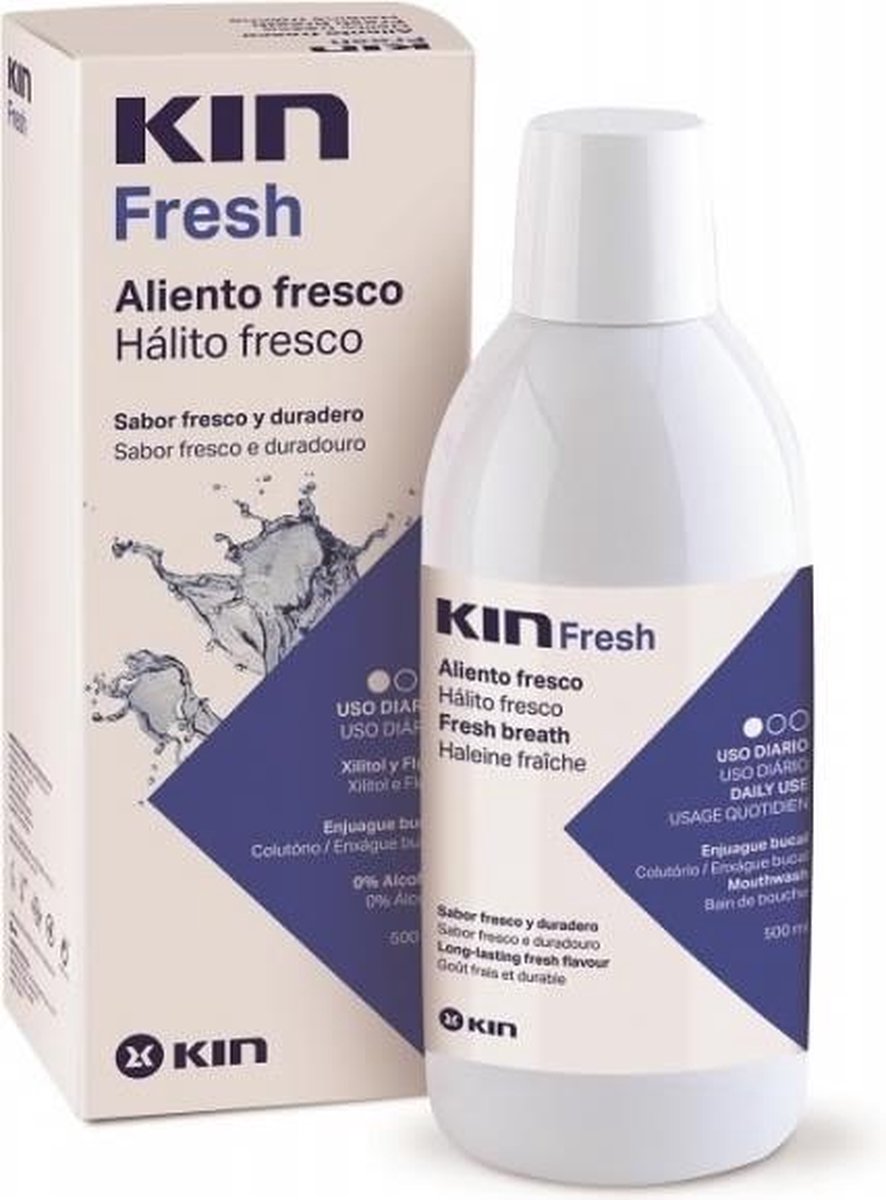 Kin Kin Fresh Aliento Fresco Enjuague Bucal 500 Ml