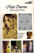 Hair Charms - Haar juwelen - Diamand Zilver