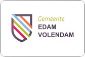 Vlag gemeente Edam-Volendam - 150 x 225 cm - Polyester