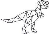 FBRK T-Rex - 45 x 31 cm Antique Green | Geometrische dieren en vormen