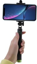 Shop4 - iPhone Xr Selfie Stick Bluetooth Groen