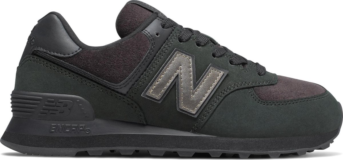 New Balance WL574 B Dames Sneakers Zwart