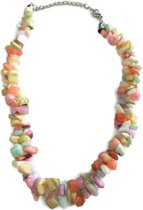 Petra's Sieradenwereld - Ketting schelp mix kleur