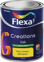 Flexa Creations - Lak Extra Mat - Mengkleur - Puur Limoen - 1 liter