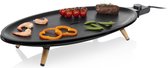 Princess 103200 Table Chef Elypse Pure Gourmetstel - Grillplaat - 60 x 30 cm - Ovaal design