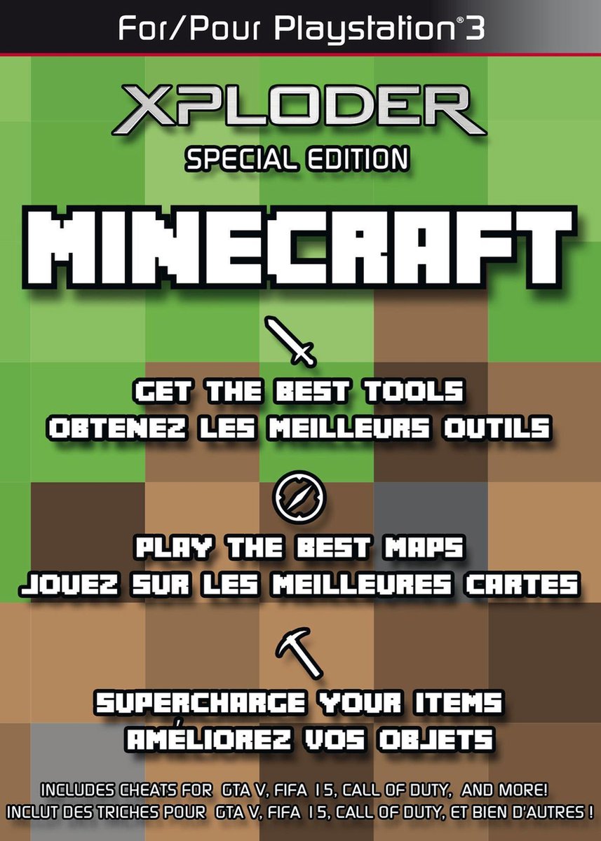 Xploder Special Edition for Minecraft - PS3