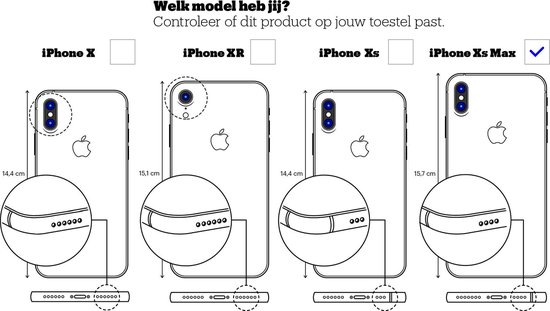 Coque arrière Zebra iPhone XS Max