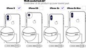 Apple iPhone Xs Hoesje - Mobilize - Gelly Plus Serie - TPU Backcover - Transparant / Zilver - Hoesje Geschikt Voor Apple iPhone Xs