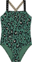 Shiwi swimsuit Leopard green - 92 - Groen