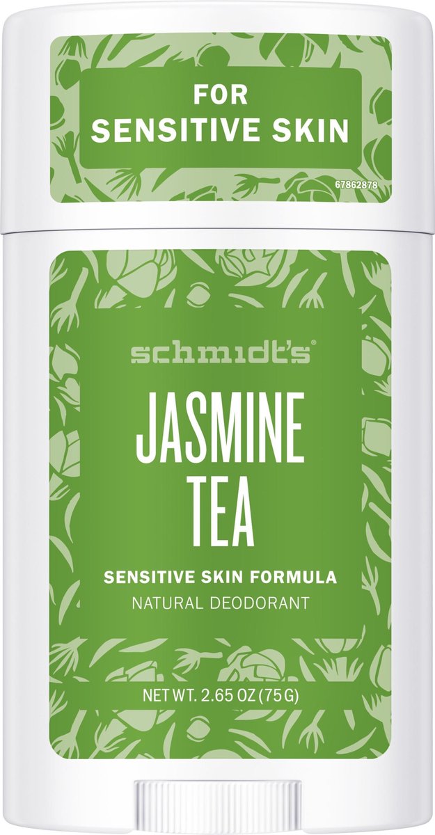Schmidt's Jasmine Tea Natural Sensitive Deodorant Stick 75 g