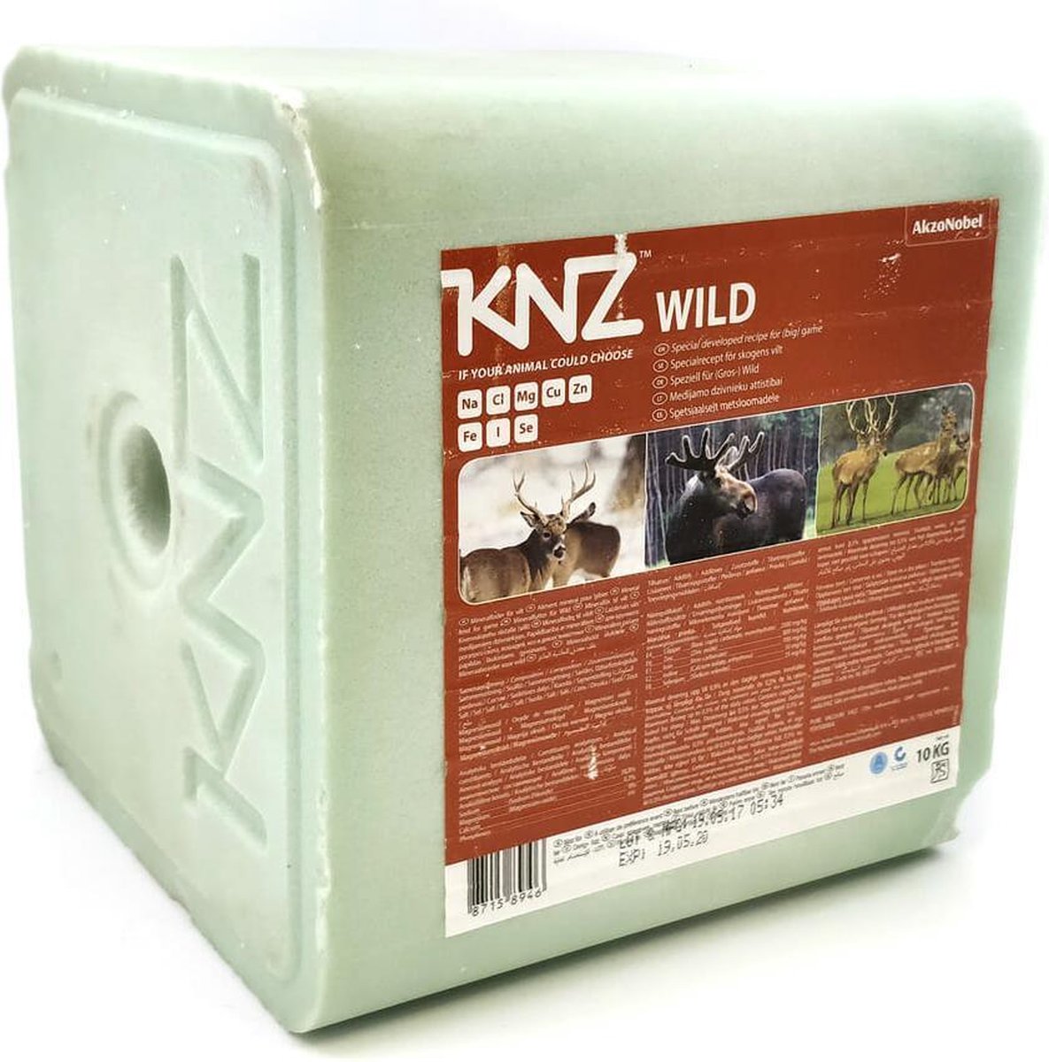 KNZ Wild Liksteen - 2 x 10 kg - KNZ