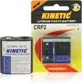 Kinetic - Kinetic Crp2 Crp2 Lithium Foto Batterij 6 V 1300 Mah 1-blister - 30 Dagen Niet Goed Geld Terug