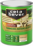 CetaBever Tuinmeubel Beits - Natuurlijk Effect - Mat - Blank - 750 ml