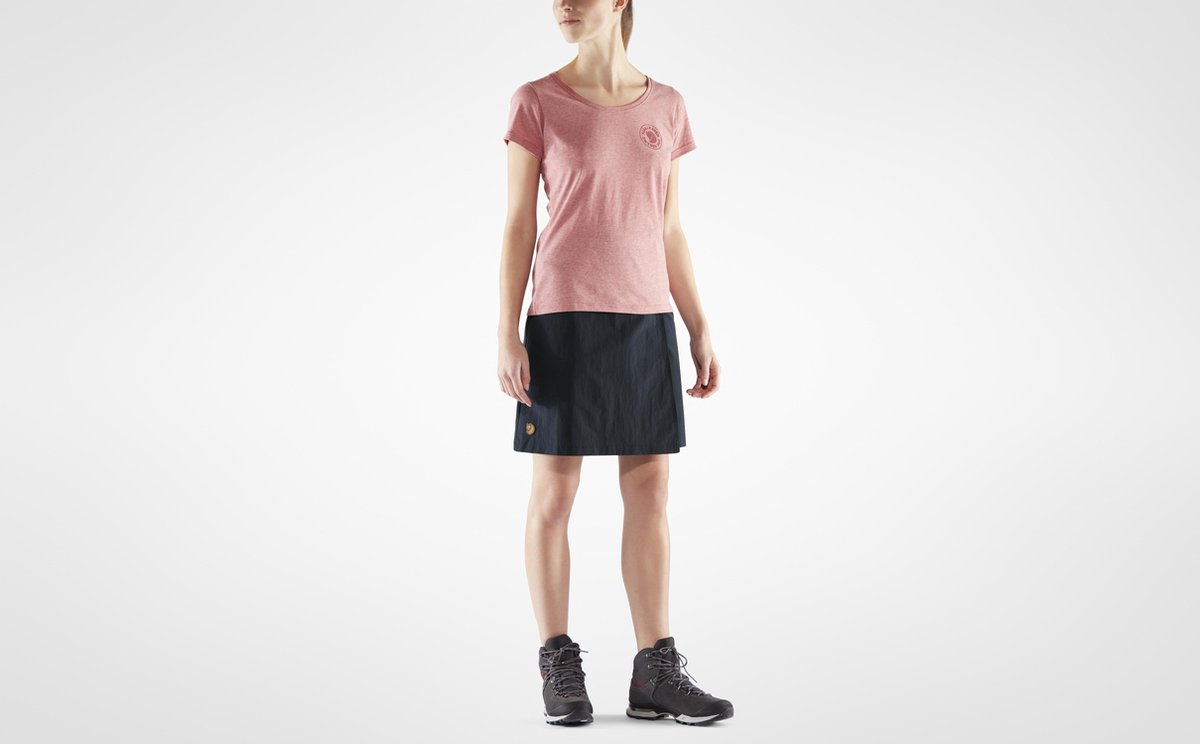 Fjallraven Travellers Skort Outdoorjurk Dames Dark Blauw