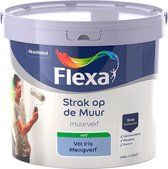 Flexa - Strak op de muur - Muurverf - Mengcollectie - Vol Iris - 5 Liter
