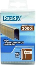 Rapid 5000124 Nieten - No. 90 - Gegalvaniseerd - 25mm (3000st)