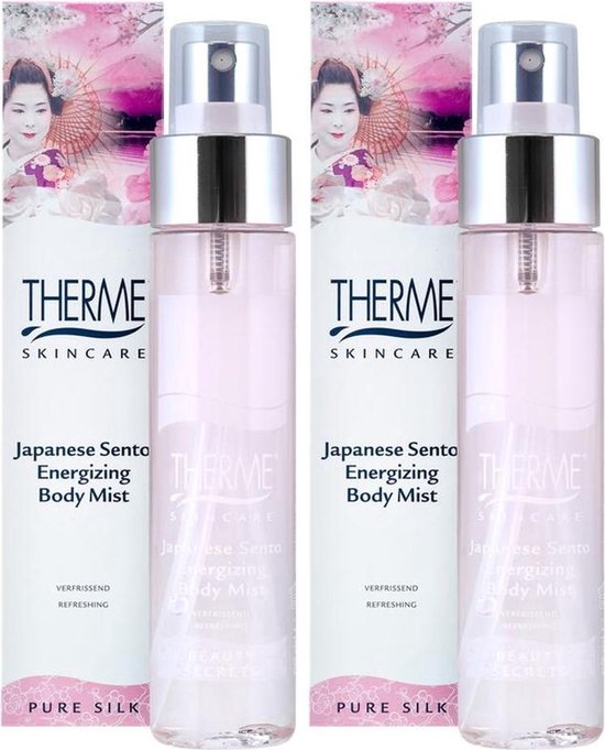 opwinding Factureerbaar Eigen Therme Skincare Japanese Sento Energizing Body Mist 2X60ml -  Voordeelverpakking | bol.com