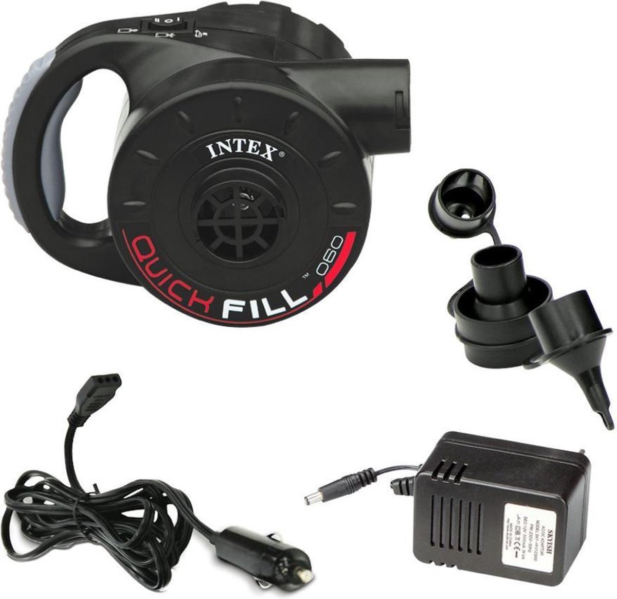Intex Quickfill deluxe met batterij luchtpomp | bol.com