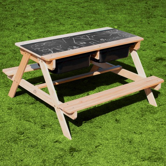 Sunny Dual Top 2.0 Zand &amp; Water Picknicktafel FSC Hout