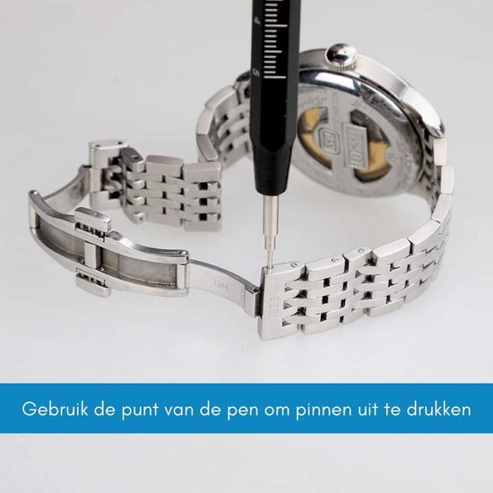 PREZENZ Paquet de base de luxe - Ensemble de réparation de montres 128  pièces - Outils | bol.com