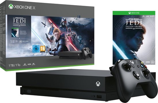 Xbox One X console 1TB + Star Wars Jedi: Fallen Order | bol.com